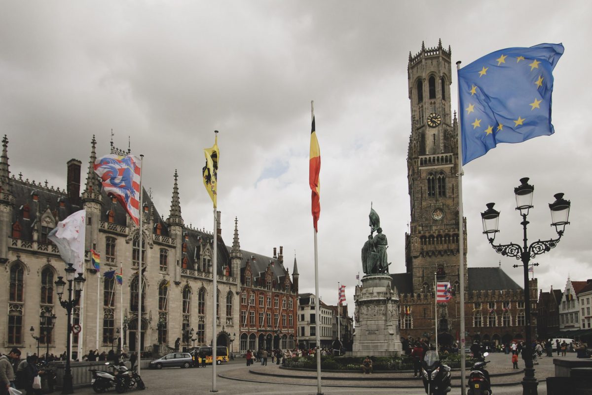 Bruges, Belgium is the very heart of EU and a good represantation of problems haunting good old Europe 