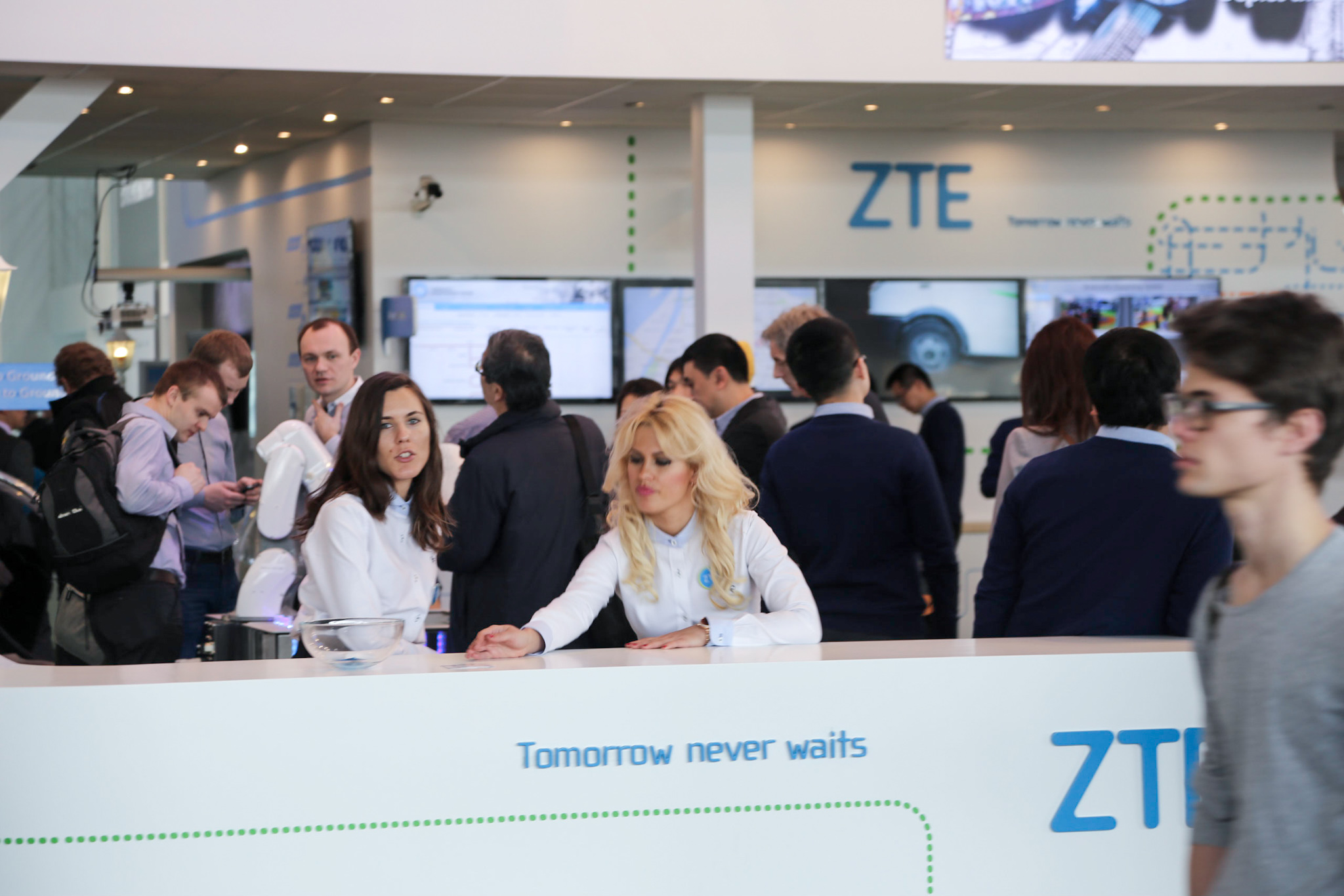 ZTE's slogan: Tomorrow never waits. Probably tomorrow will not come for ZTE